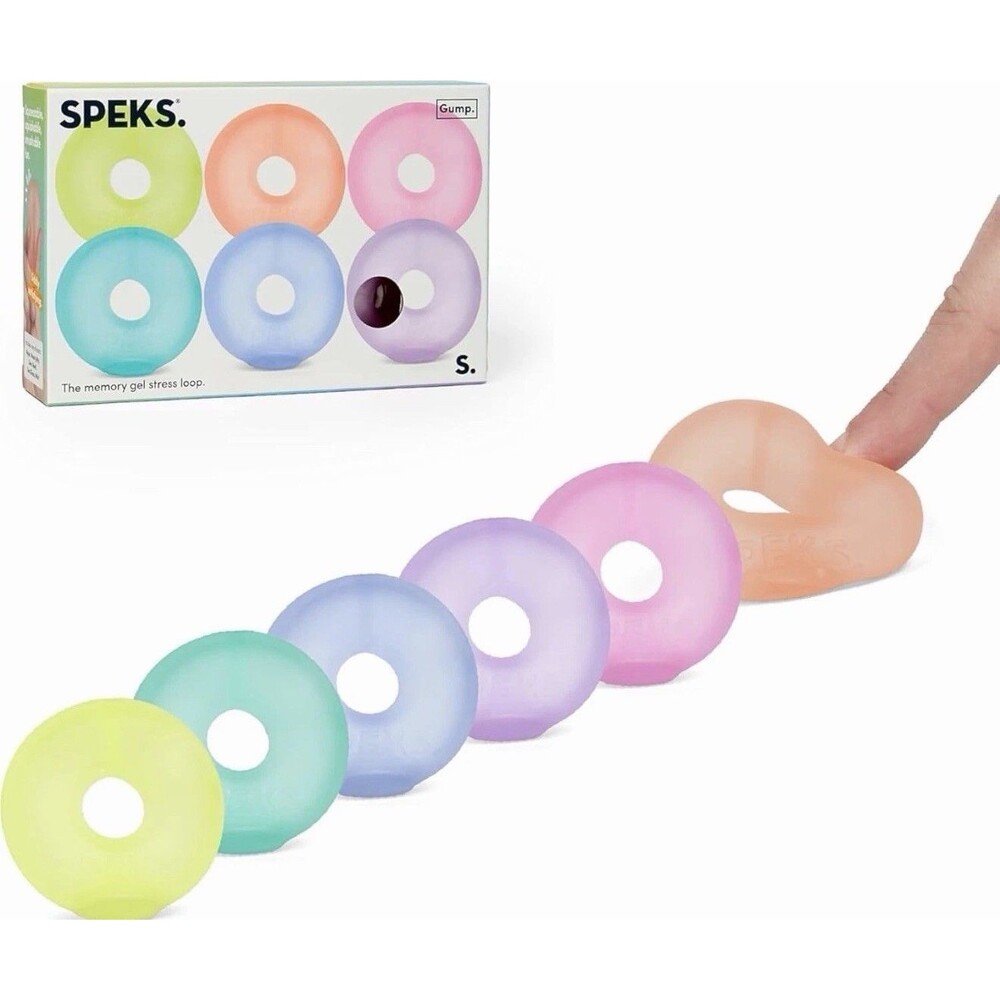 Mini Gump Loop Gel-Filled Stress Balls | Ultra Soft Squishy Fidget Toy for Adult